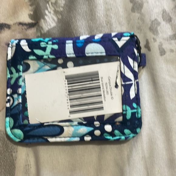 Pattern Blue wallet - Picture 2 of 3